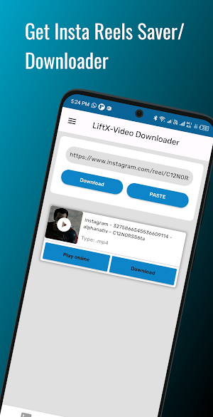 Video downloader for linkedin Screenshot 2
