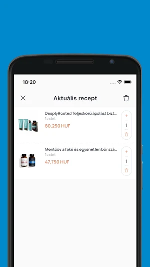 Dr. Bőrápolási Recept Screenshot 1