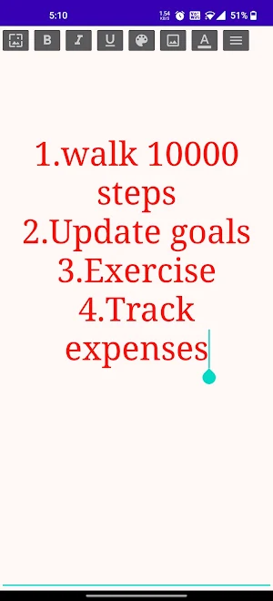 Text Wallpaper Screenshot 2