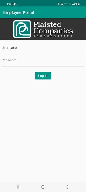 Plaisted Employee Portal Screenshot 0
