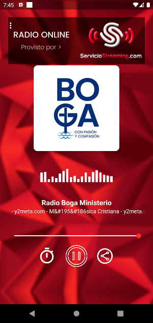 Radio Boga Ministerio Screenshot 2