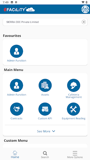 eFACiLiTY® SaaS Screenshot 2