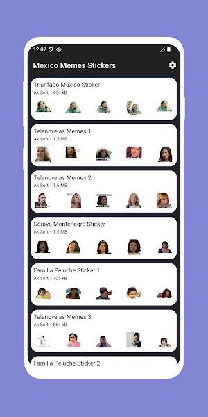 Mexico Memes Stickers Screenshot 0