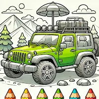 Car Coloring Games