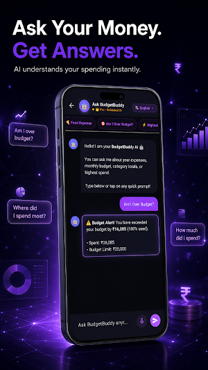 BudgetBuddy: AI Budget Tracker Screenshot 1