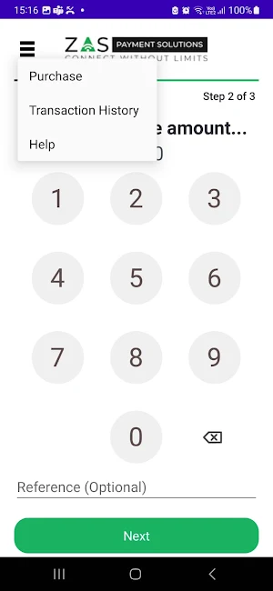 Zas Tap and Pay Screenshot 3