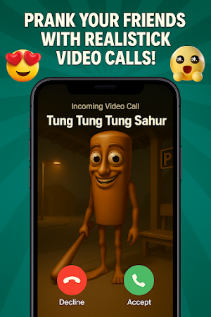 Tung tung sahur Prank Call Screenshot 0