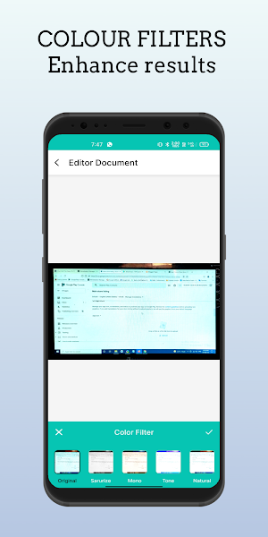 Scanner -Scan to all documents Screenshot 2