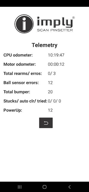Imply Scan Pinsetter Machine Screenshot 1
