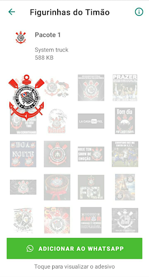 Figurinhas do Corinthians Screenshot 1
