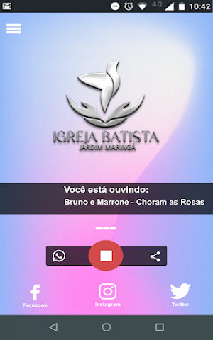 Rádio Batista Maringá Screenshot 1
