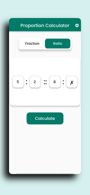 Proportion Calculator Screenshot 3