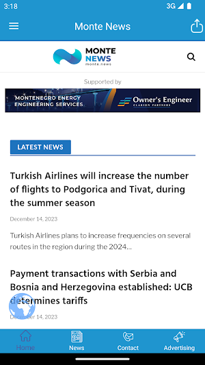 Monte News Screenshot 2