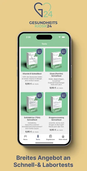 Gesundheitskiosk24 Screenshot 2