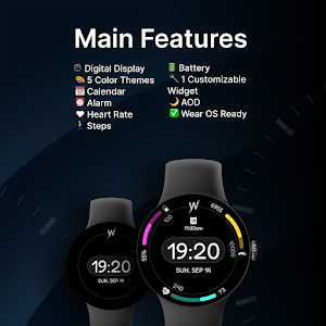Dash Watch Watch Face Screenshot 1