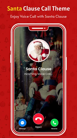 Call Santa Claus - Prank Call Screenshot 0