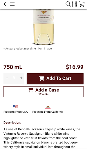 Madison Spirits and Wines Inc Screenshot 1