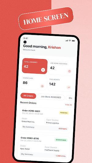 Yummfeast Job work Provider Screenshot 1