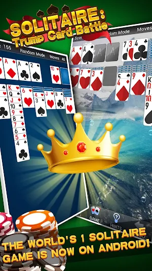Solitaire: Trump Card Battle Screenshot 0