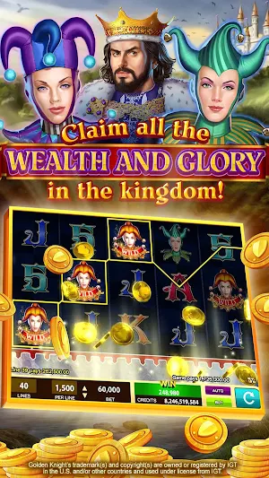Golden Knight Casino – Mega Win Kingdom Slots Screenshot 2