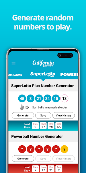 California Lottery Results Screenshot 3