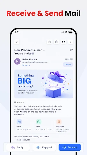 All Email - Easy Mail & Secure Screenshot 1