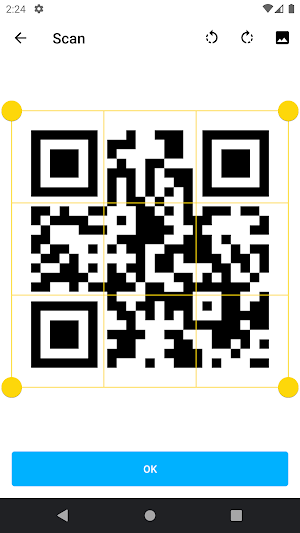 Ad-free QR & Barcode Scanner Screenshot 1