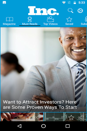 Inc. Must Reads and Magazine Screenshot 1