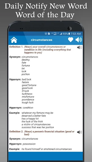 Offline Advanced English Dictionary and Translator Screenshot 2