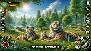 The Tiger Family Simulator 3D Screenshot 2