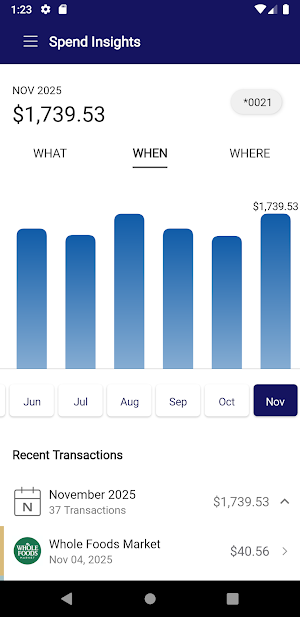 ORUEFCU Debit Card Screenshot 3