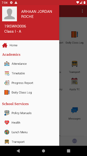 ISWK Parent Portal Screenshot 2