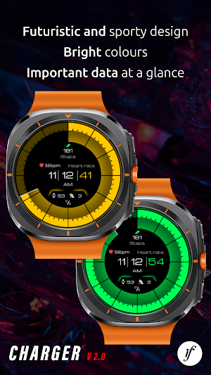 Charger Watch Face Screenshot 1