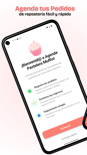 Agenda Pastelera: Muffin Screenshot 0
