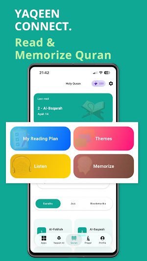 Yaqeen Connect: Quran & Prayer Screenshot 0