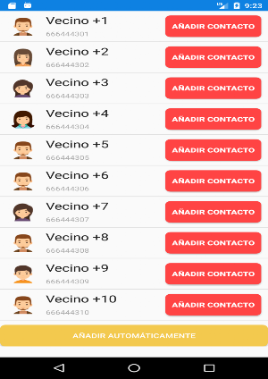 Vecinos de número Screenshot 1