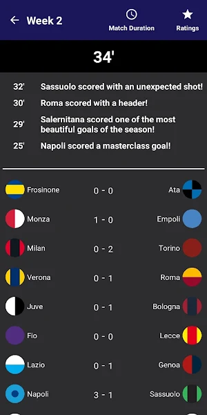 Italian League Simulator 24/25 Screenshot 2