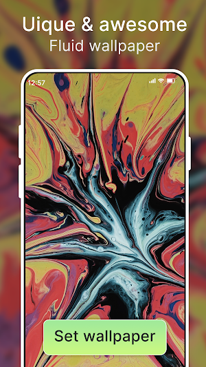 Fluid Live Wallpaper- 4K Magic Screenshot 3