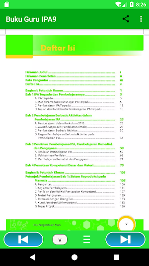 Buku Guru IPA Terpadu Kelas 9 Screenshot 0