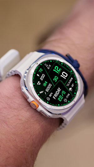 N-SPORT717 Digital Watch Face Screenshot 1