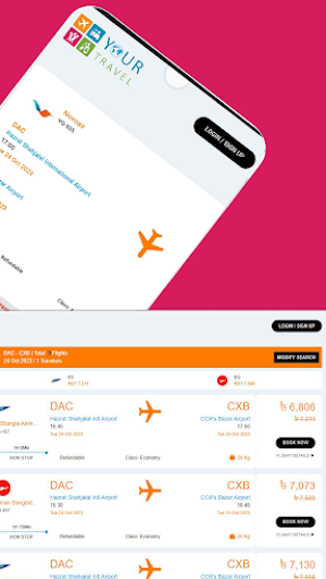 Your Travel Book Cheap Flights Screenshot 1