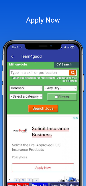 Denmark Jobs Hub Screenshot 3