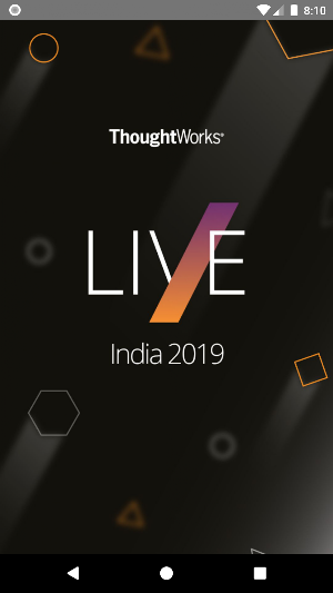 ThoughtWorks Live 2019 Screenshot 0
