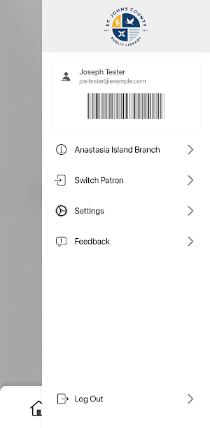 SJC Library Self Checkout Screenshot 2