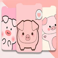 Cute Little Pig Wallpaper