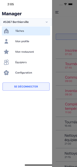 Équipier Screenshot 2