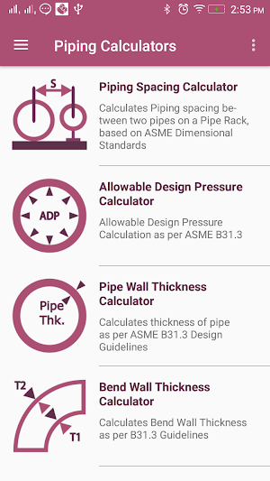 Piping Engineering Pro Screenshot 2