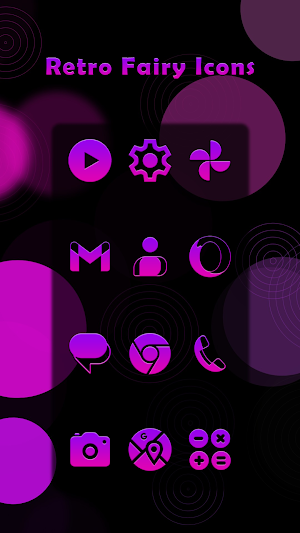 Retro Fairy Icons Screenshot 0