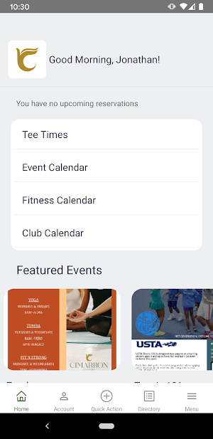 Cimarron CC Screenshot 1