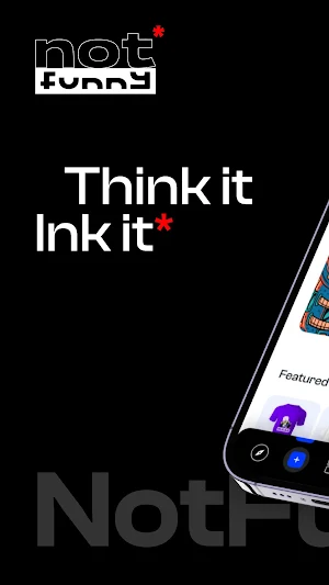 Notfunny | Design Your Own Tee Screenshot 0